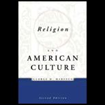 Religion and American Culture