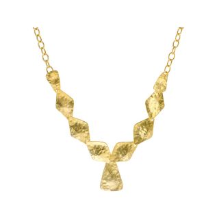 KJL by KENNETH JAY LANE 20K Gold Plated Geometric Necklace, Womens