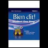 Holt McDougal Bien Dit Student eEdition DVD ROM Level 2 2013