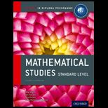 Ib Mathematical Studies Standard Level With Cd