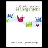 Contemporary Management   With Access (1 Sem)