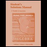 Elementary Algebra   Student Solution Manual