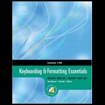 Keyboarding and Formatting Essentials Package
