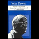 Later Works of John Dewey