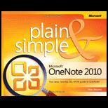 Microsoft Onenote 2010 Plain and Simple