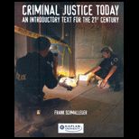 Criminal Justice Today  With CD (Custom Package)