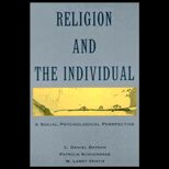Religion and the Individual  A Social Psychological Perspective