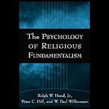 Psychology of Religous Fundamentalism