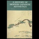 History of Modern Japanese Aesthetics