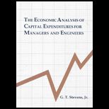 Economic Analysis  Capital Expenditures for Managers and Engineers   Text Only