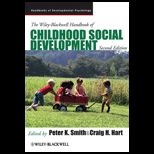 Wiley Blackwell Handbook of Childhood Social Development