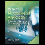 Bensons Microbiology  Lab., Short   With Card