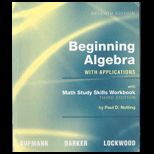 Beginning Algebra   With Builtin Workbook (Custom)