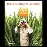 Psychological Science Modeling Scientific Literacy