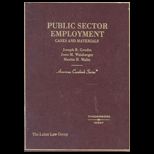 Public Sector Employment   Cases and Materials