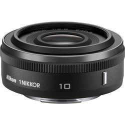 Nikon 1 NIKKOR 10mm f/2.8 Lens Black