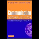 Communication Across Cultures