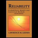Reliability Probabilistic Models and Statistical Methods