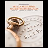 Law and Business Administration in Canada