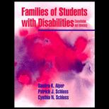 Families of Students with Disabilities  Consultation and Advocacy