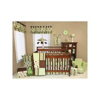Trend Lab Giggles 3 pc. Baby Bedding, Green