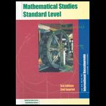 Mathematical Studies Standard Level   With CD