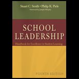 School Leadership  Handbook for Excellence in Student Learning