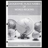 Geographic Place Names of World Regions