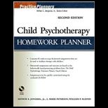 Child Psychotherapy Homework Planner   With Disk