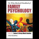 Wiley Blackwell Handbook of Family Psychology