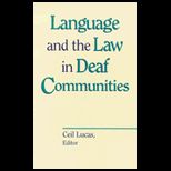 Language and Law in Deaf Communities