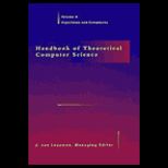 Handbook of Theoretical Computer Science  Algorithms and Complexity