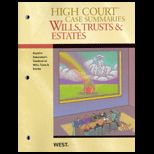 High Court Case Summaries on Wills