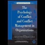 Psychology of Conflict and Clinflict Management .
