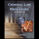 Criminal Law and Procedure