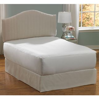 Aller Ease Hot Water Washable Mattress Pad, White