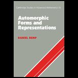 Automorphic Forms and Representations