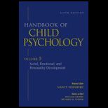 Handbook of Child Psychology Volume 3 (Cloth)