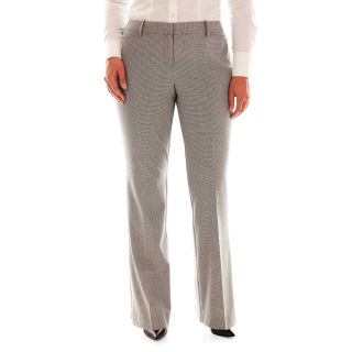 Worthington Modern Fit Pants   Plus, Black/White, Womens