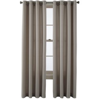 Studio Arista Grommet Top Curtain Panel, Gray