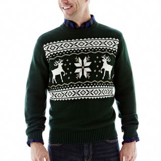 Dockers Nordic Cotton Sweater, Reindeer Forest, Mens