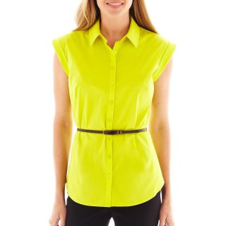 Worthington Extended Sleeve Essential Shirt, Sulphur Springs