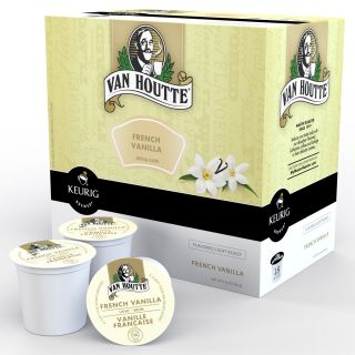 Keurig K Cup French Vanilla Coffee Packs by Van Houtte