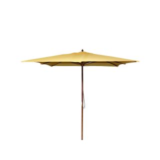 Square Market 8.5 Wood Umbrella