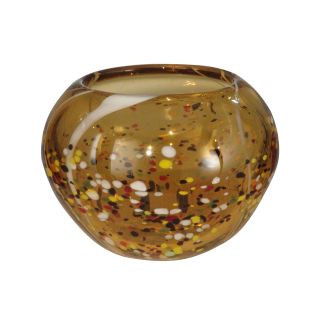 Dale Tiffany Amber Speckle Bowl