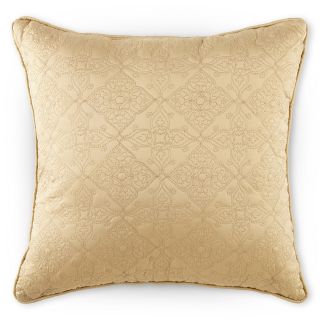 ROYAL VELVET Splendor Square Decorative Pillow, Sand