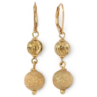 MONET JEWELRY Monet Gold Tone Double Drop Earrings