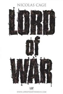 Lord of War (Title Made of Guns) Movie Poster