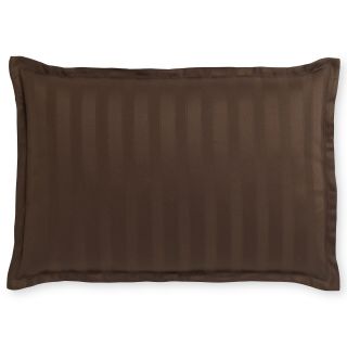 ROYAL VELVET Oblong Decorative Pillow, Chocolate (Brown)