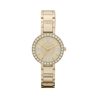 RELIC Kerri Womens Gold Tone Bracelet Watch